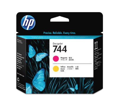 HP 744 - F9J87A - Magenta & Yellow Printhead