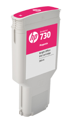 HP 730 - P2V69A - 300ml Magenta Designjet Ink Cartridge